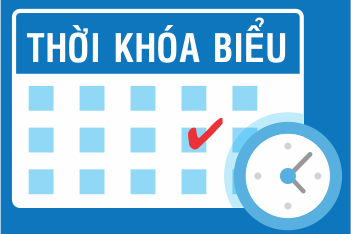 Thời khóa biểu áp dụng từ ngày 30/10/2017